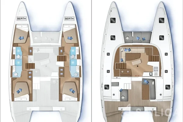 Lagoon 42 - Yacht Charter Sailica