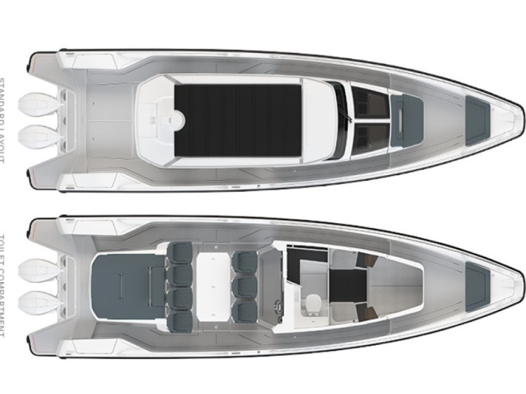 Axopar 37  Sun Top - Yacht Charter Sailica