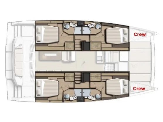 Bali 4.4 - Yacht Charter Sailica