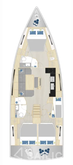 Hanse 460 - Yacht Charter Sailica