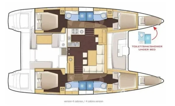 Lagoon 46  - Yacht Charter Sailica