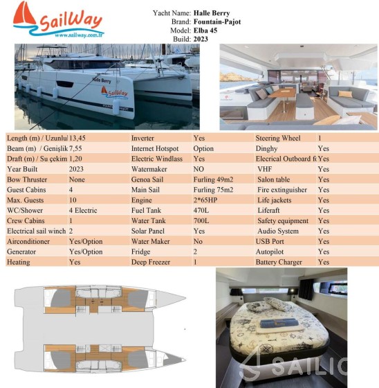 Elba 45 - Yacht Charter Sailica