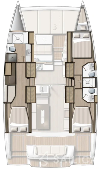 Bali 4.2 - Yacht Charter Sailica