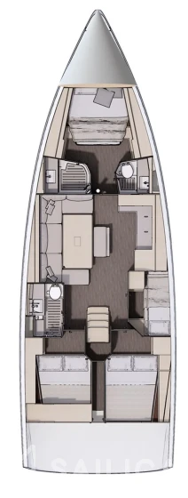 Dufour 470 - Photo #103 Dufour 470 - Yacht Charter Sailica