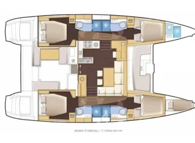 Lagoon 46  - Yacht Charter Sailica