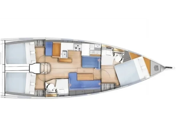 Sun Odyssey 410 - Yacht Charter Sailica