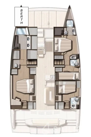 Bali 4.8  - Yacht Charter Sailica