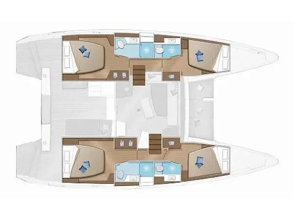 Lagoon 42 - Yacht Charter Sailica