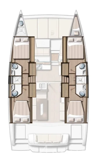 Bali 4.2 - Yacht Charter Sailica