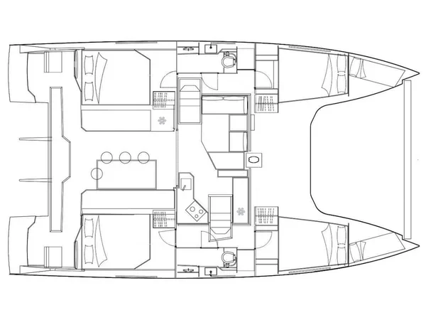 Nautitech 40 open NEW - 4 + 2 cab. - Yacht Charter Sailica