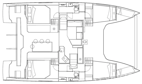 Nautitech 40 open NEW - 4 + 2 cab. - Yacht Charter Sailica