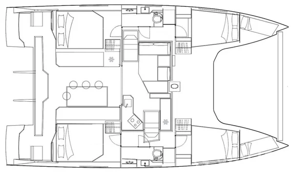 Nautitech 40 open NEW - 4 + 2 cab. - Yacht Charter Sailica