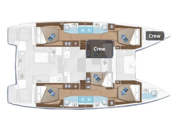 Lagoon 51 - Yacht Charter Sailica
