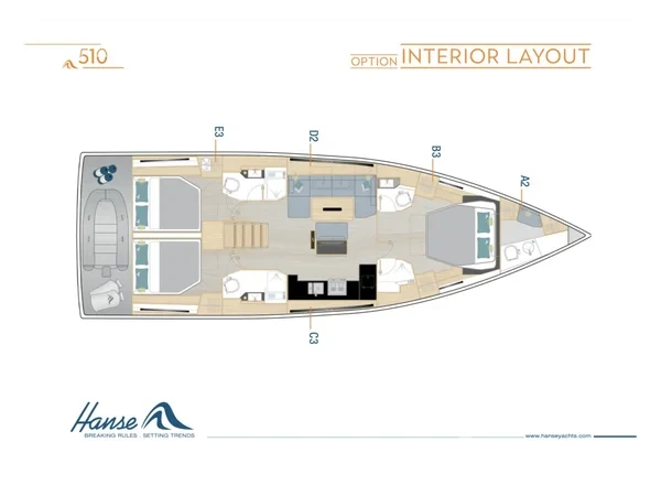 Hanse 510 - Yacht Charter Sailica