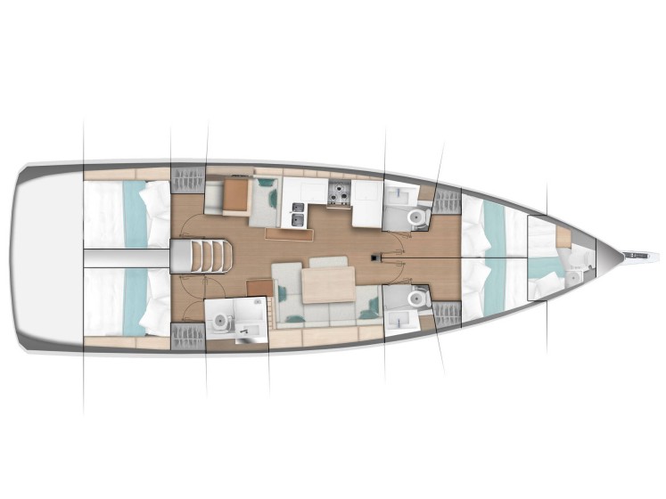 Sun Odyssey 490 - Yacht Charter Sailica