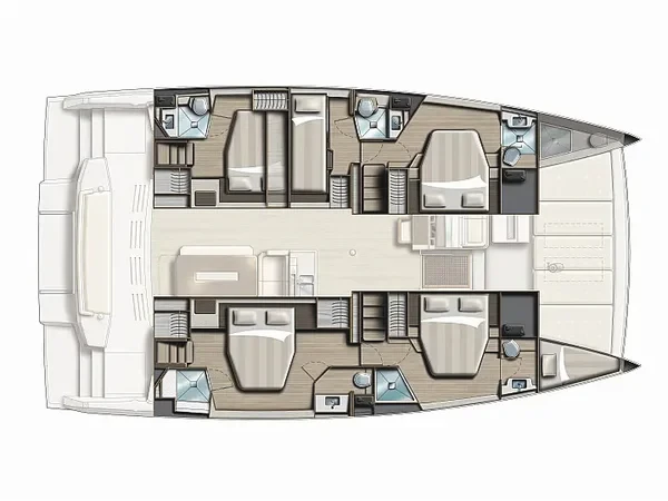 Bali 4.8  - Yacht Charter Sailica