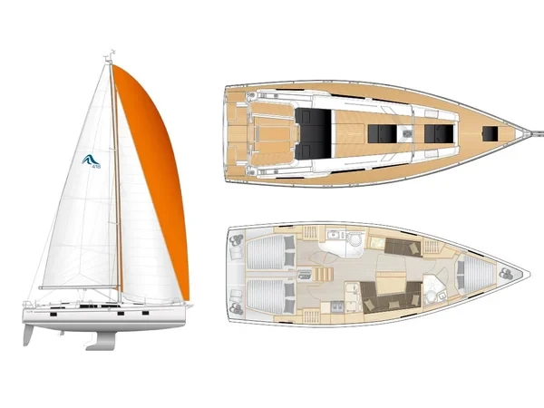 Hanse 418 - Yacht Charter Sailica