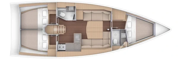 Dufour 390 Grand Large - Yacht Charter Sailica