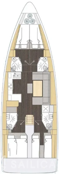 Bavaria 46 Cruiser - Yacht Charter Sailica