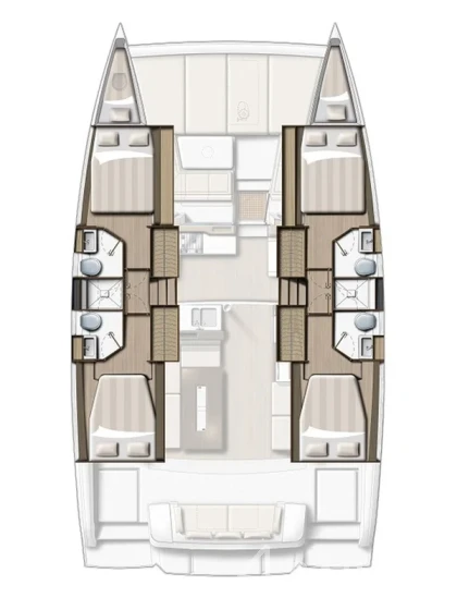 Bali 4.2 - Yacht Charter Sailica