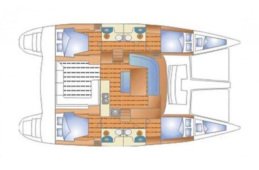 Lagoon 440 - Yacht Charter Sailica