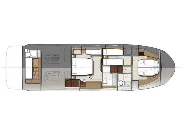 Prestige 520 Flybridge - Yacht Charter Sailica