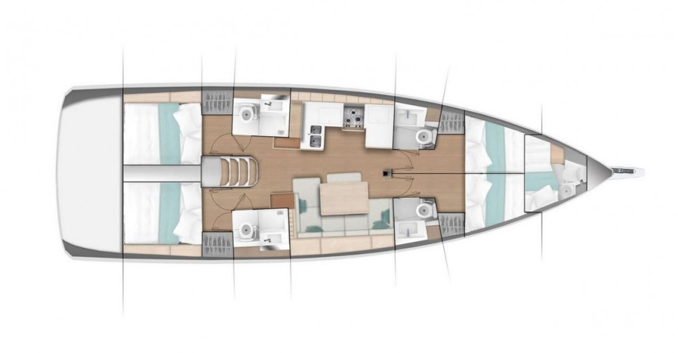 Sun Odyssey 490 - Yacht Charter Sailica