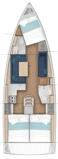Sun Odyssey 380 - Yacht Charter Sailica