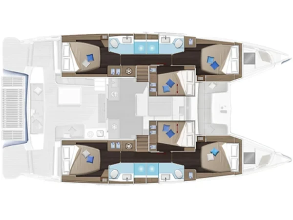 Lagoon 51 - Yacht Charter Sailica