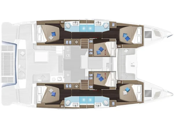 Lagoon 51 - Yacht Charter Sailica