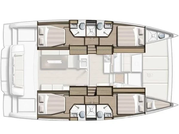 Bali 4.1 - Yacht Charter Sailica