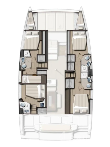 Bali 4.6 - Yacht Charter Sailica