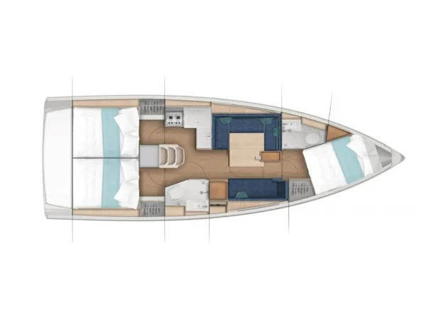 Sun Odyssey 380 - Yacht Charter Sailica