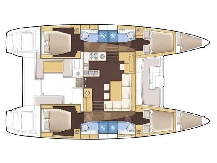 Lagoon 410 S2 - Yacht Charter Sailica