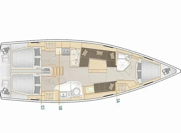 Hanse 418 - Yacht Charter Sailica