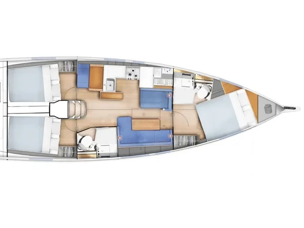 Sun Odyssey 410 - Yacht Charter Sailica