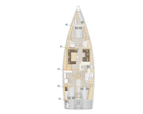 Hanse 588 - Yacht Charter Sailica