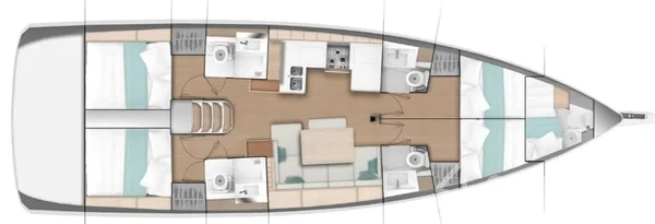 Sun Odyssey 490 - Yacht Charter Sailica