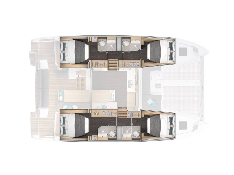 Lagoon 43 Power - Yacht Charter Sailica