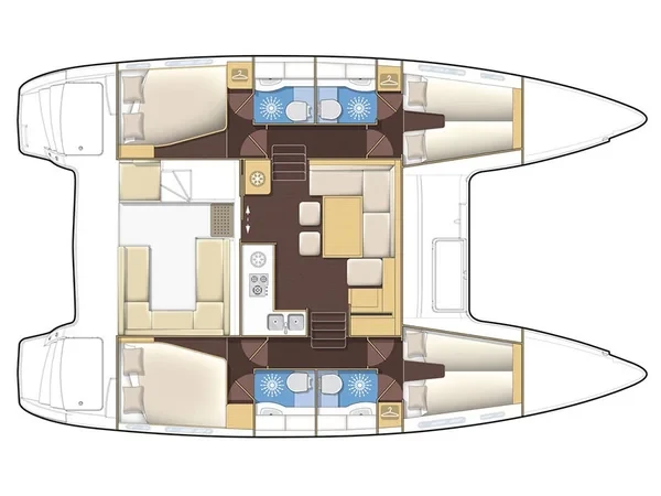 Lucia 40 - Photo #6 Lucia 40 - Yacht Charter Sailica