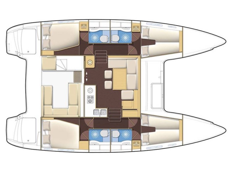 Lucia 40 - Photo #3 Lucia 40 - Yacht Charter Sailica