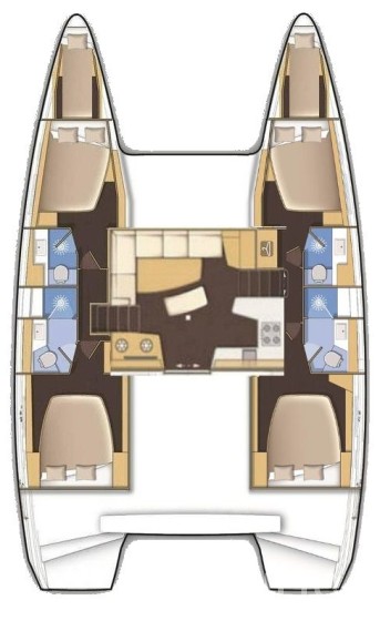 Lagoon 42 - Yacht Charter Sailica