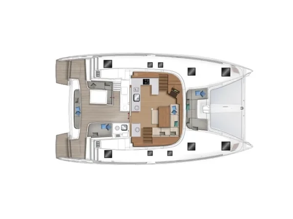 Lagoon 46  - Photo #8 Lagoon 46  - Yacht Charter Sailica