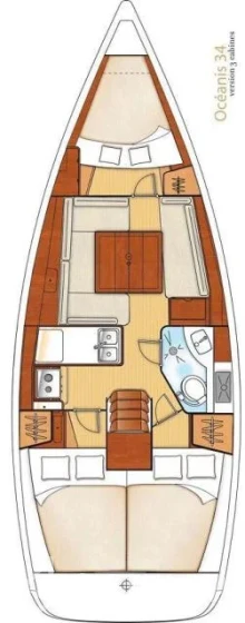 Oceanis 34 - Yacht Charter Sailica