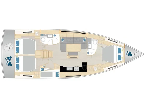 Hanse 460 - Yacht Charter Sailica