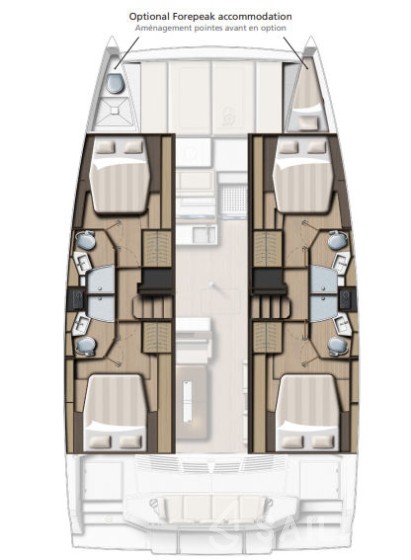 Bali 4.4 - Yacht Charter Sailica