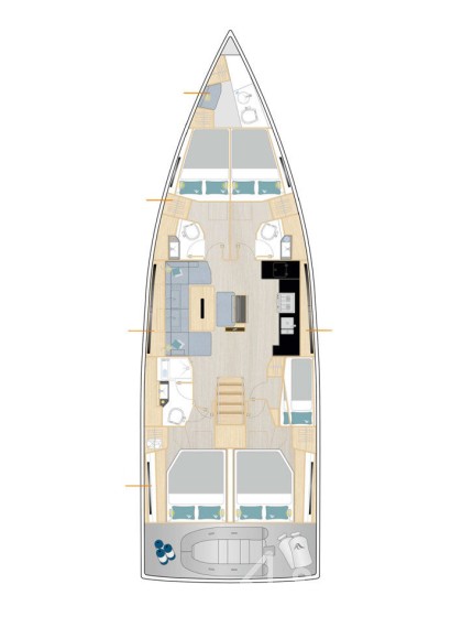 Hanse 510 - Yacht Charter Sailica