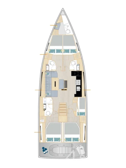 Hanse 510 - Yacht Charter Sailica