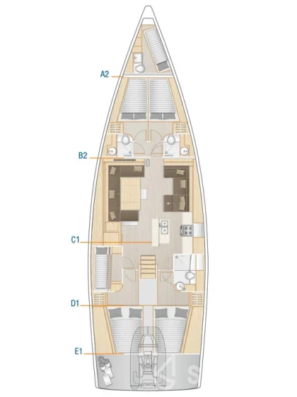 Hanse 588 - Yacht Charter Sailica