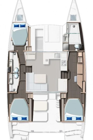 Leopard 42 - Photo #5 Leopard 42 - Yacht Charter Sailica